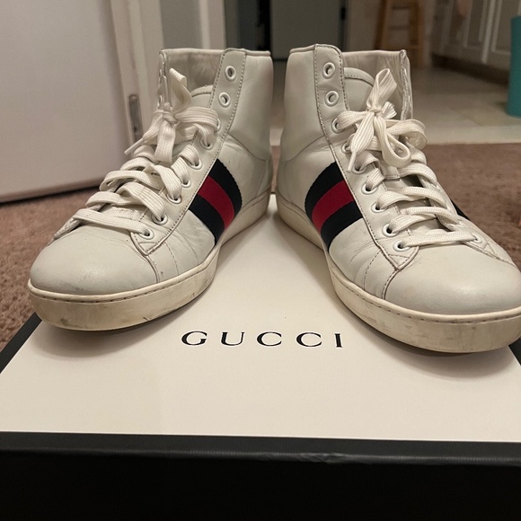 Gucci high top sneakers - Picture 1 of 6